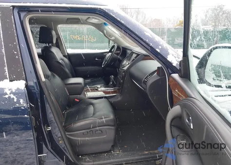 2017 Nissan Armada Platinum z USA, uszkodzony, nr VIN JN8AY2NE5H9702498